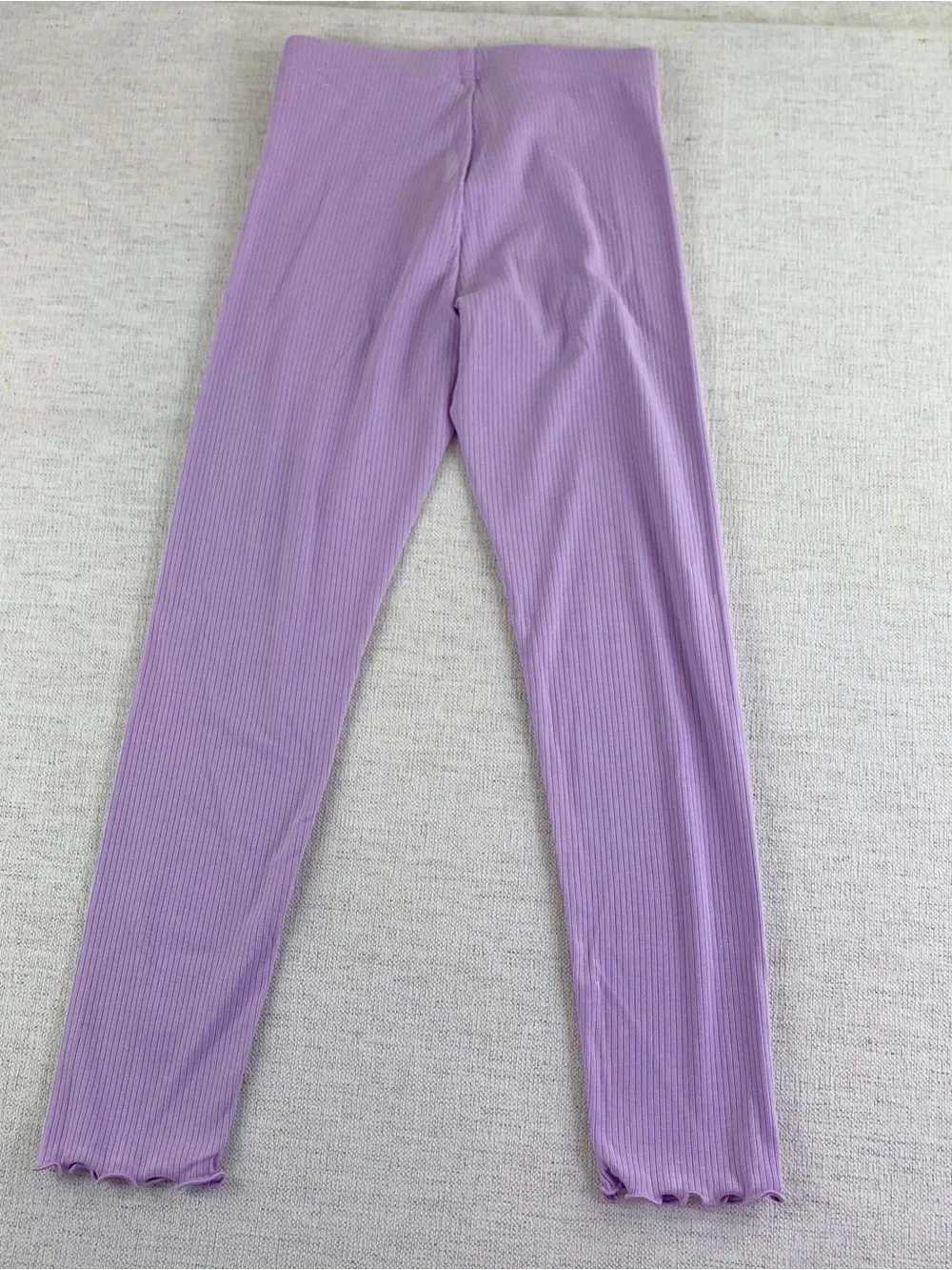 Old Navy New girl's Ribbed Lavender Leggings size M(8)